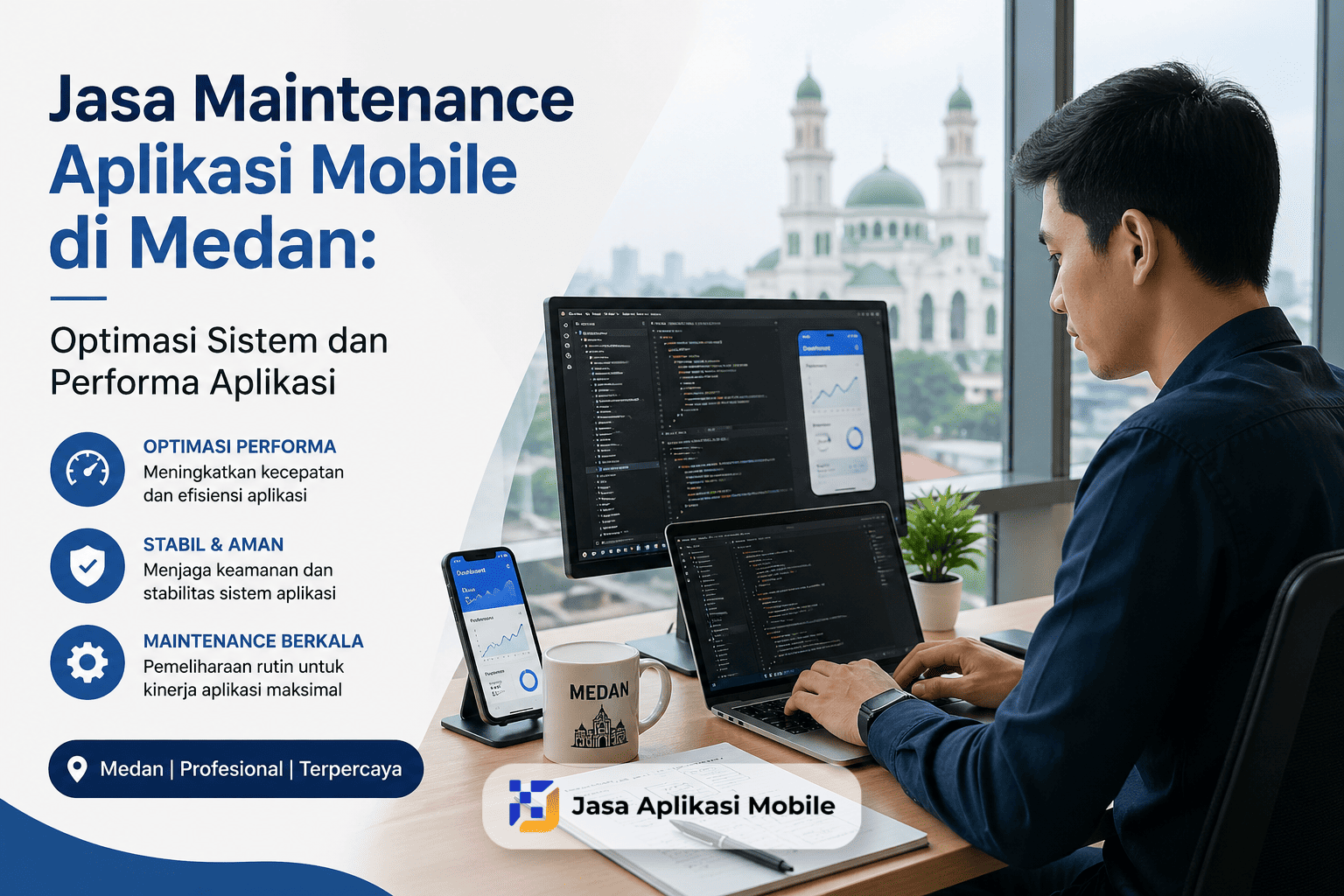 Jasa Maintenance Aplikasi Mobile di Medan: Optimasi Sistem dan Performa Aplikasi